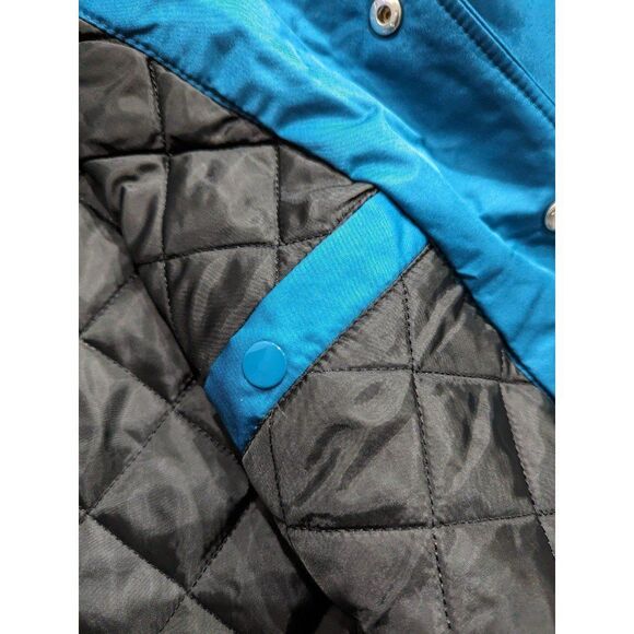 Jacksonville Jaguars NFL Teal Varsity Bomber Jacket Men’s Size Medium - Picture 7 of 8